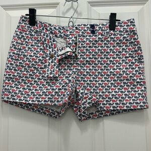 Vineyard Vines American Flag Whale Shorts Size 4